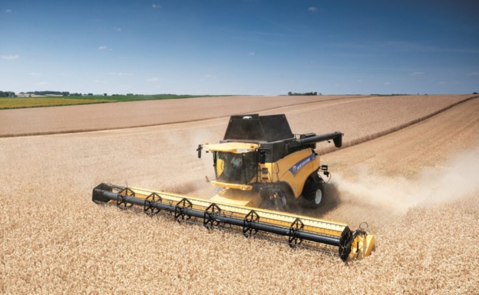 Nuevos cabezales para grano Varifeed de 12,5 metros New Holland