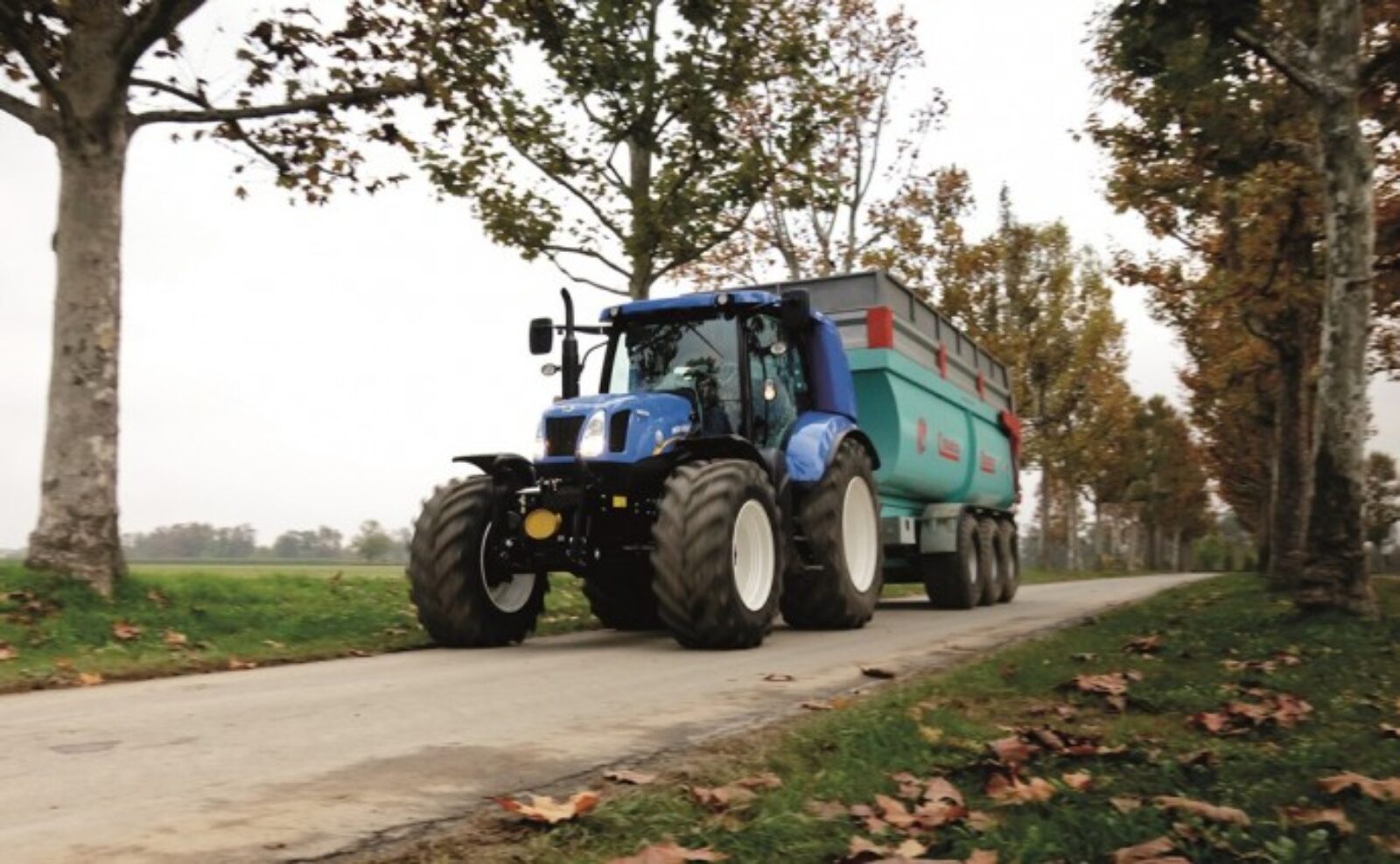 Nuevo tractor New Holland propulsado por metano