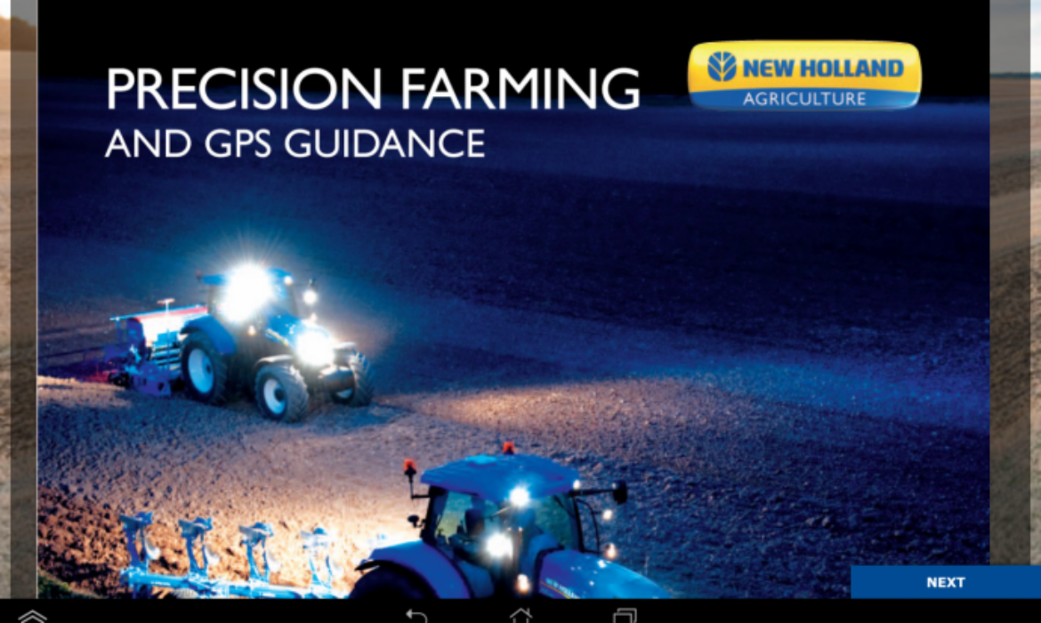 Sistemas de guiado integrado New Holland IntelliSteer