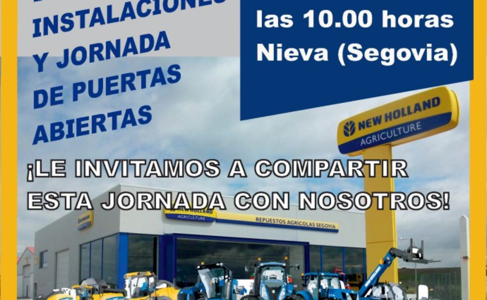 Inauguración nuevas instalaciones en Nieva (Segovia) y jornada puertas abiertas