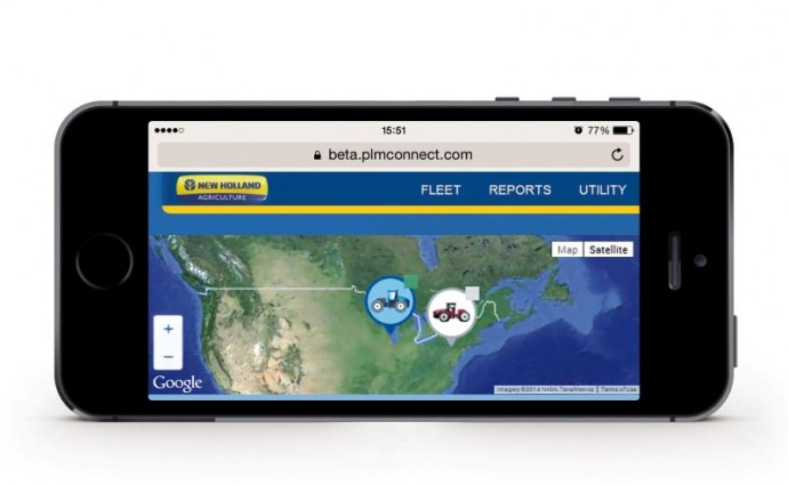 New Holland PLM Connect Telematics. Ultima tecnología en GPS