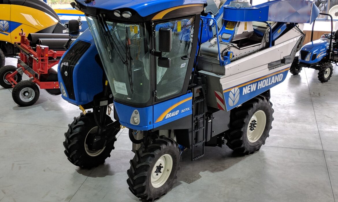 Presentación nueva gama de Vendimiadoras New Holland serie 9000