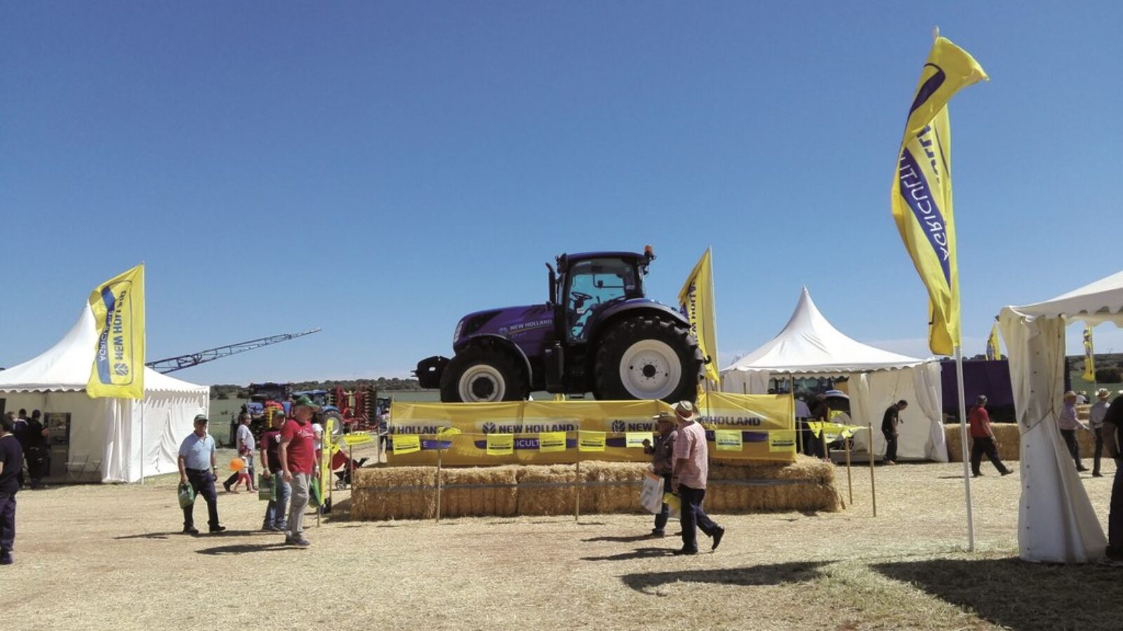 New Holland brilla en Demoagro 2017