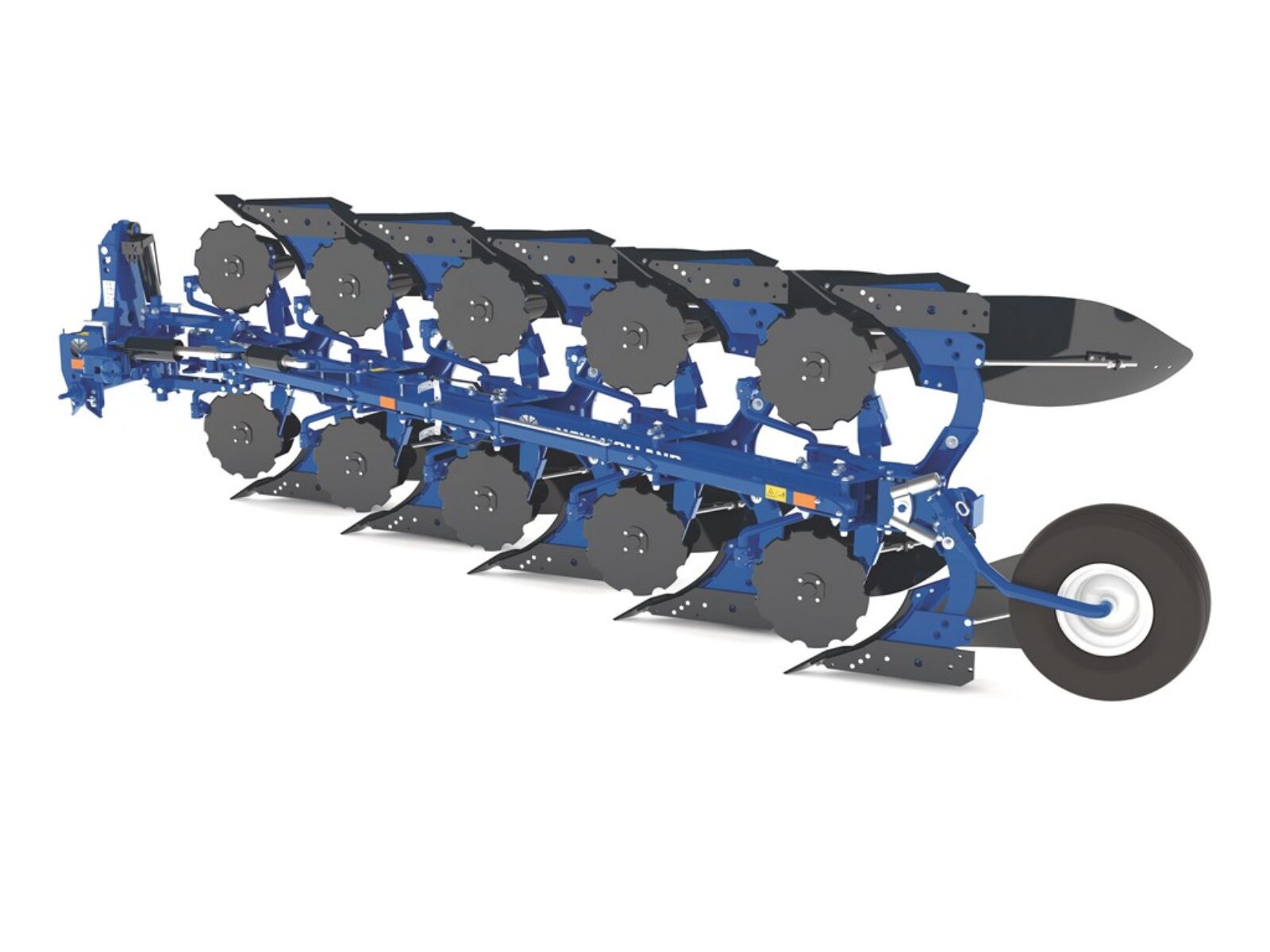 New Holland presenta los arados vertedera PX / PXV de 4 a 7 cuerpos