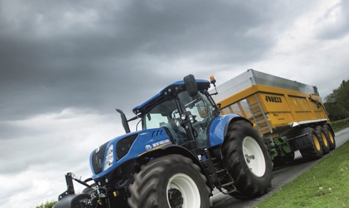 Sistema de freno inteligente de remolque de New Holland