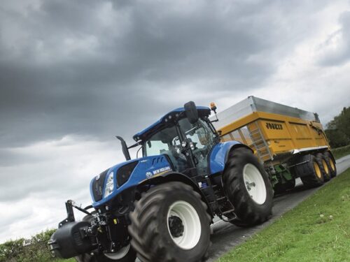 Sistema de freno inteligente de remolque de New Holland