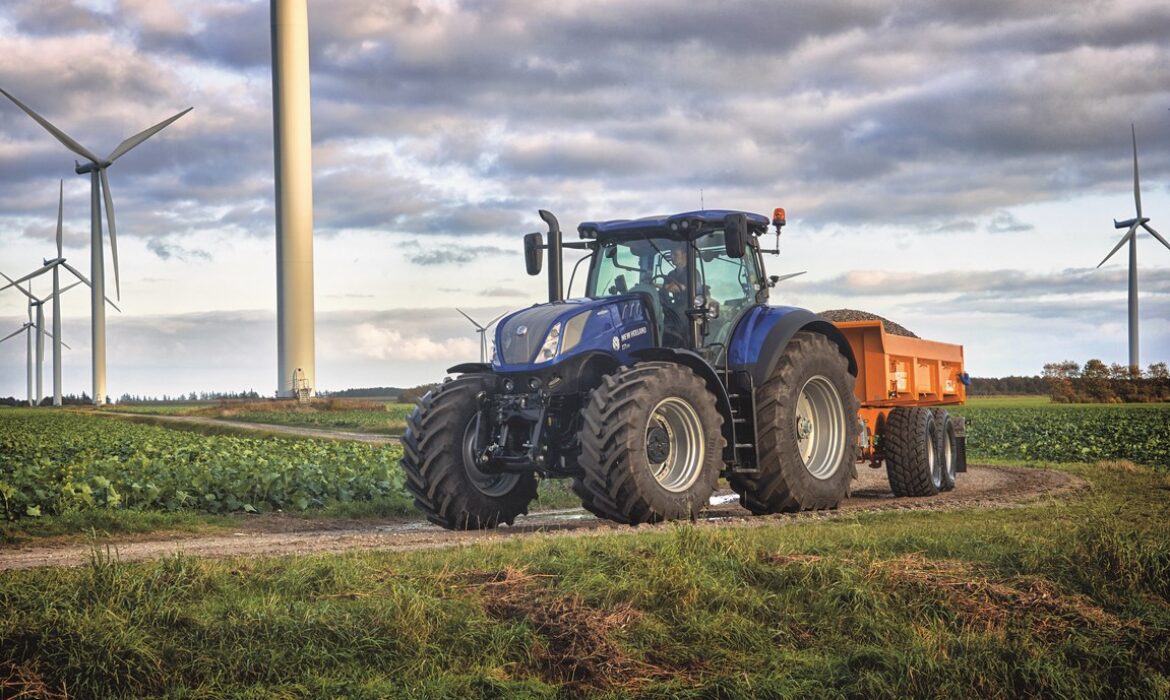 Sistema de freno inteligente en tractores New Holland